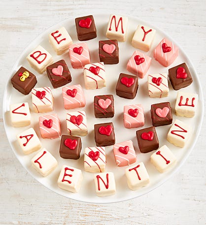 Be My Valentine Petits Fours